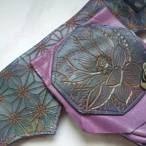 Genuine Leather OOAK Custom Hip Pouch Festival Bags | Genuine Leather Ooak Custom Hip Pouch Festival | Poshmark main image 4